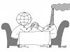 Cartoon: Hand wrestling (small) by Medi Belortaja tagged hand,wrestling,globe,earth,pollution,factory,smoke