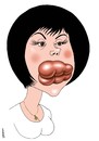 Cartoon: lips plastic syrgery (small) by Medi Belortaja tagged lip,lips,plastic,syrgery,woman,women