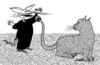 Cartoon: mouse leader (small) by Medi Belortaja tagged mouse leader