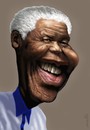 Cartoon: Nelson Mandela (small) by Medi Belortaja tagged nelson,mandela