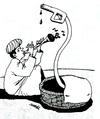 Cartoon: oil snake (small) by Medi Belortaja tagged oil snake petrol fakir crisis