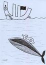 Cartoon: tracking (small) by Medi Belortaja tagged tracking,money,euro,dollar,shark