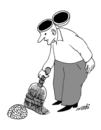 Cartoon: brain redundant (small) by Medi Belortaja tagged brain,redundant,scavenger,broom