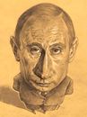 Cartoon: Vladimir Putin (small) by Medi Belortaja tagged vladimir putin
