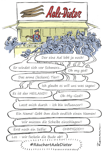 Cartoon: Timmy II (medium) by Riemann tagged wal,walhelfer,timmy,poel,hysterie,mediahype,ostsee,tierschützer,influenzer,poser,heuchler,quälerei,aale,dieter,cartoon,george,riemann,wal,walhelfer,timmy,poel,hysterie,mediahype,ostsee,tierschützer,influenzer,poser,heuchler,quälerei,cartoon,george,riemann