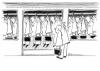 Cartoon: Subway (small) by Riemann tagged arbeit globalisierung individuum viehtransport