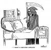 Cartoon: Death (small) by jobi_ tagged death,black,humour,