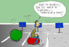Cartoon: parkplatz (small) by SHolter tagged parkplatz
