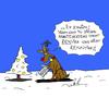 Cartoon: Renntier (small) by SHolter tagged weihnachten