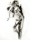 Cartoon: Figure Drawing (small) by halltoons tagged female figure drawing