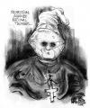 Cartoon: Pontiff Condom (small) by halltoons tagged pope,benedict,condoms,birth,control,hiv,aids,africa