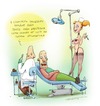 Cartoon: Tough choice (small) by sfepa tagged pinup,striptease,dentist,stomatologist