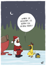 Cartoon: Gelber Engel (small) by luftzone tagged cartoon thomas luft lustig weihnachtsmann adac panne gelbe engel kutsche