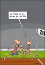 Cartoon: Reporter (small) by luftzone tagged sport,reporter,läufer,laufen,