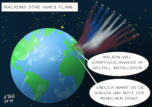 Macrons Krieg der Sterne