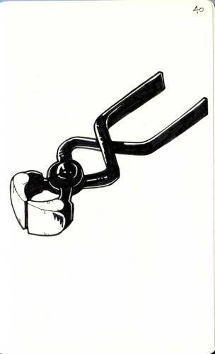 Cartoon: Useless 22 (medium) by freekhand tagged useless,tools,pincers,nutzlos,werkzeug,verbogen,krümmung,zwecklos,zweck,effektivität,zange