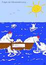 Cartoon: Eisbären-Rettungsdienst (small) by khartoon67 tagged eisbär,ertrinken,eisschmelze,rettungsdienst,hilfe,meer,wasser,rettungsboot,klimawandel