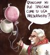 Cartoon: preserfatifen (small) by matteo bertelli tagged pope,ratzinger,condoms