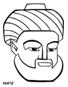 Cartoon: Maimonides (small) by Xavi dibuixant tagged maimonides,history,philosophy,medicine,caricature,cartoon