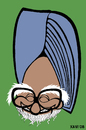 Cartoon: Manmohan Singh (small) by Xavi dibuixant tagged manmohan singh india politics
