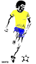 Cartoon: Socrates (small) by Xavi Caricatura tagged socrates futebol football soccer brasil brazil corinthians sport