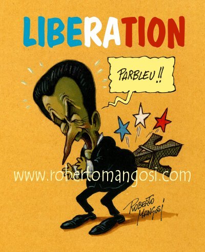 Cartoon: Nicol...off (medium) by Roberto Mangosi tagged france,vote,nicolas,sarkozy