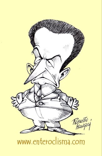Cartoon: Sarkozy (medium) by Roberto Mangosi tagged politics,caricature