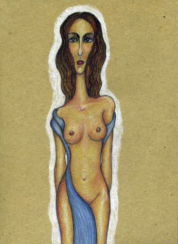 Cartoon: Venus (medium) by Francesca tagged venus,illustration,mfrancesca,batzella