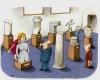 Cartoon: museum (small) by ciosuconstantin tagged sculpture 