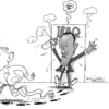 Cartoon: covering up (small) by Raed Al-Rawi tagged obama,iraq