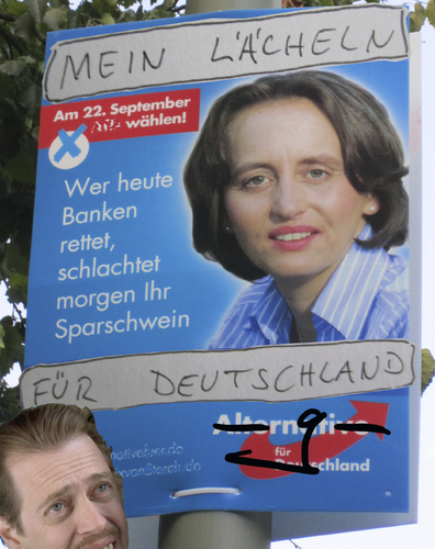 Cartoon: Wahlkrampf 15 (medium) by gore-g tagged bundestagswahlen,berlin,wahlkampf