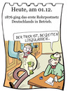 Cartoon: 01. Dezember (small) by chronicartoons tagged rohrpost,berlin,cartoon