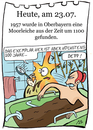 Cartoon: 23. Juli (small) by chronicartoons tagged moorleiche