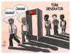 Cartoon: Tuerk-Generator (small) by zenundsenf tagged türken turks generator zenf zensen zenundsenf walter andi