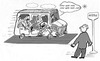Cartoon: Optimismus (small) by arno tagged öffentlicher,nahverkehr