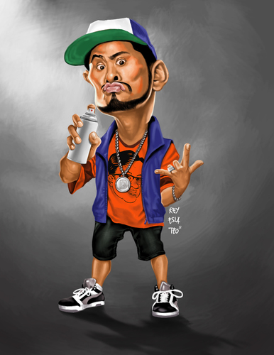 Cartoon: Boy Pick-up Ogie Alcasid (medium) by Rey Esla Teo tagged ogie,alcasid,actor,caricature,digital,painting