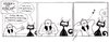 Cartoon: Chilling cartoon characters. (small) by badham tagged kater,köpcke,relax,chill,boykott,badham