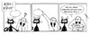 Cartoon: Kater und Köpcke - Stimmlos (small) by badham tagged kater,köpcke,badham,hammel,stimme,voiceless,voice,stimmlos,verkehrt,herum,back,to,front
