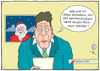Cartoon: Merry Christmas... (small) by badham tagged hammel,badham,santa,claus,weihnachten,weihnachtsmann,christmas,xmas,rücktritt,nachrichten,news