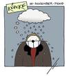 Cartoon: Novembermood (small) by badham tagged hammel,björn,badham,kater,köpcke,bad,weather,november,cloudy