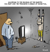 Cartoon: Prisoner (small) by tejlor tagged prisoner,tv