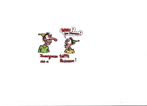 Cartoon: Zwergnase (medium) by noh tagged norbert,heugel,noh,aelziv,nase,zwergnase