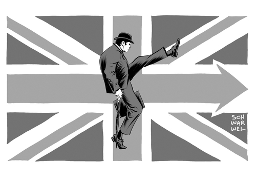 Cartoon: Brexit London und die EU (medium) by Schwarwel tagged london,eu,europäische,union,brexit,großbritannien,austritt,england,abstimmung,karikatur,schwarwel,london,eu,europäische,union,brexit,großbritannien,austritt,england,abstimmung,karikatur,schwarwel