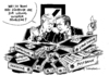 Cartoon: Deutsche Bank Doppelspitze (small) by Schwarwel tagged deutsche,bank,doppelspitze,fitschen,jain,massive,probleme,karikatur,schwarwel