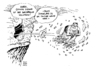 Cartoon: Groko Gabriel Superminister (small) by Schwarwel tagged groko,große,koalition,sigmar,gabriel,superminister,agenda,2010,karikatur,schwarwel
