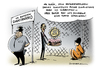 Cartoon: Guantanamo Obama (small) by Schwarwel tagged guantanamo obama verwahranstalt gefängnis terror terrorismus gefangenenlager gefangener lager us usa amerika folter verdächtige karikatur schwarwel qual schmerzen