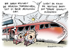 Cartoon: Hitze und DB (small) by Schwarwel tagged hitzschlag,ice,deutsche,bahn,tarifverhandlungen,karikatur,schwarwel