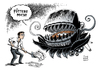 Cartoon: Maschinenbau Krise (small) by Schwarwel tagged maschinenbau,auftragslage,auftrag,krise,russland,karikatur,schwarwel