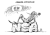 Cartoon: NSA Obama Geheimdienst (small) by Schwarwel tagged nsa,abhörskandal,überwachung,us,usa,obama,charme,offensive,methoden,geheimdienst,daten,karikatur,schwarwel,rose