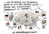 Cartoon: Österreich baut Grenzzaun (small) by Schwarwel tagged österreich,grenze,grenzzaun,brenner,geflüchtete,flüchtlinge,flüchtlingspolitik,wut,hass,angst,gewalt,terror,krieg,syrien,extremsituation,karikatur,schwarwel,maschendrahtzaun,europa,europäische,union